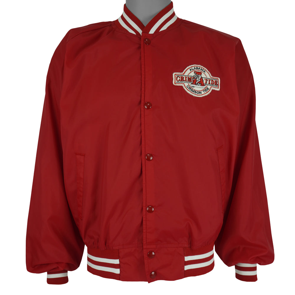 NCAA (Chalk Line) - Alabama Crimson Tide Satin Jacket 1990s X-Large Vintage Retro