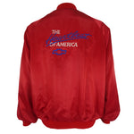Vintage (West Ark) - Chevrolet The Heartbeat of America Satin Jacket 1990s X-Large