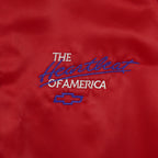 Vintage (WestArk) - Chevrolet The Heartbeat of America Satin Jacket 1990s X-Large Vintage Retro