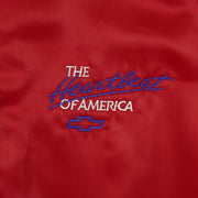 Vintage (WestArk) - Chevrolet The Heartbeat of America Satin Jacket 1990s X-Large Vintage Retro