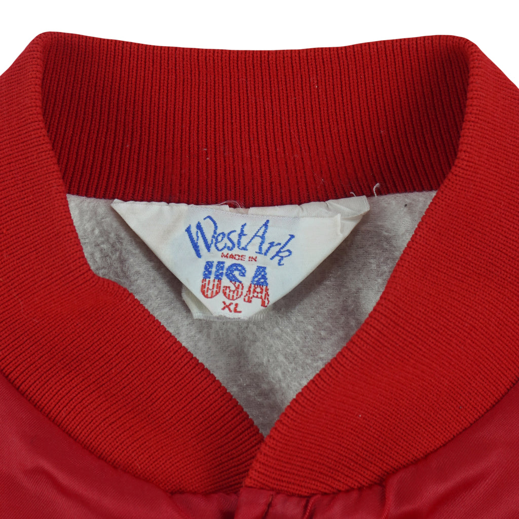 Vintage (WestArk) - Chevrolet The Heartbeat of America Satin Jacket 1990s X-Large Vintage Retro