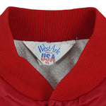 Vintage (WestArk) - Chevrolet The Heartbeat of America Satin Jacket 1990s X-Large Vintage Retro