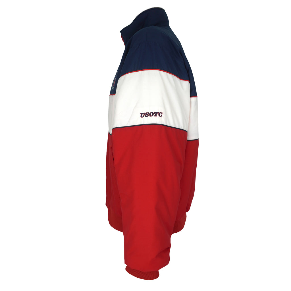 Vintage (Swingster) - USA Olympic Training Center Button-Up Jacket 1990s Large Vintage Retro