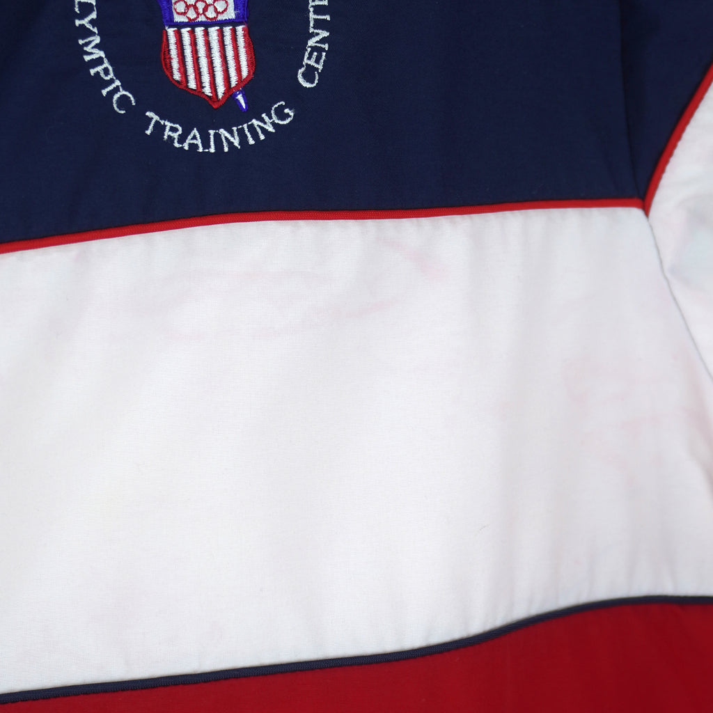 Vintage (Swingster) - USA Olympic Training Center Button-Up Jacket 1990s Large Vintage Retro