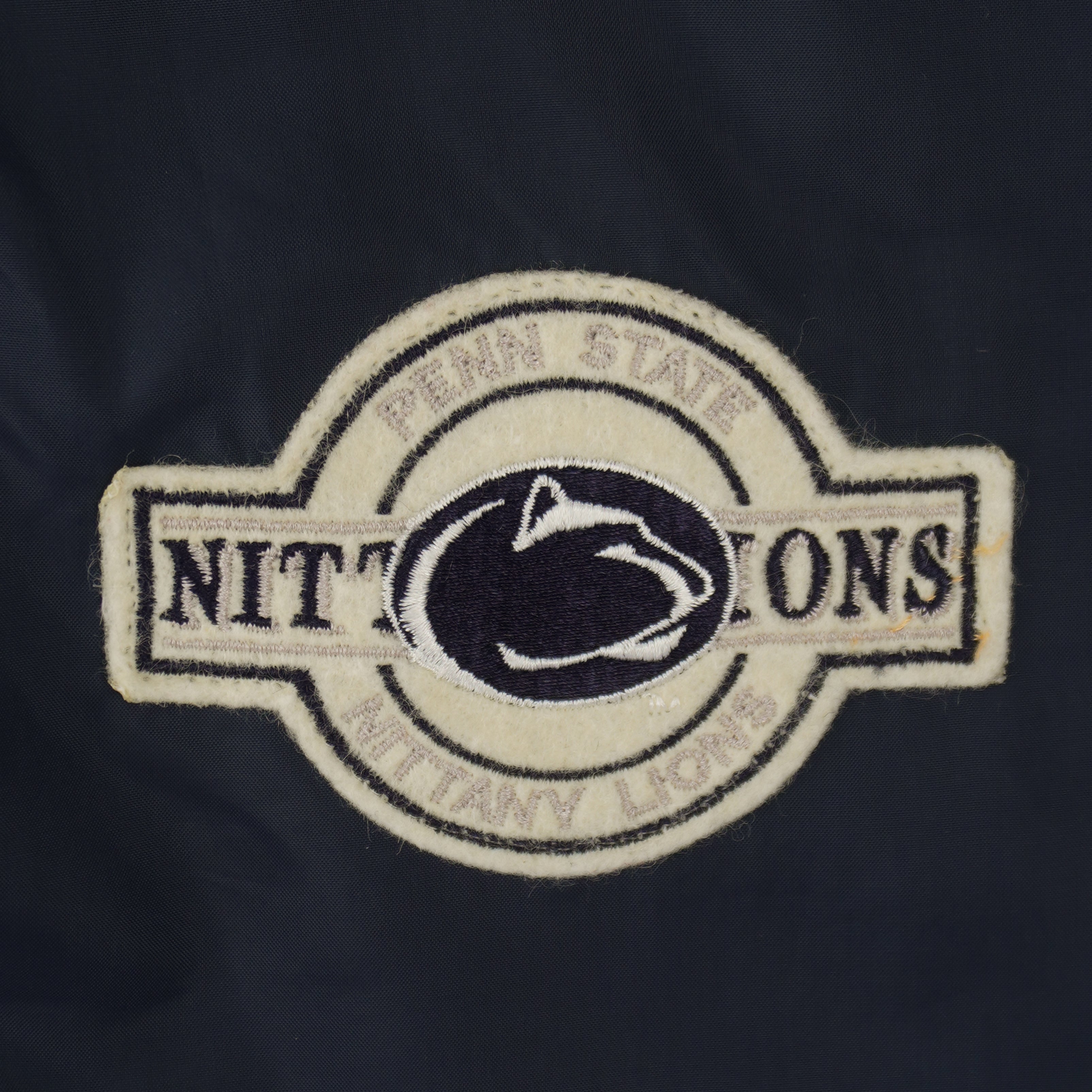 NCAA (Chalk Line) - Penn State Nittany Lions Satin Jacket 1990s X-Large Vintage Retro
