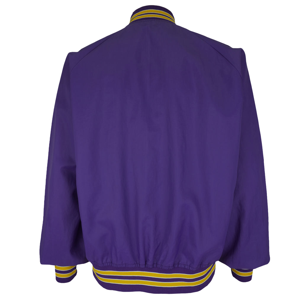 NCAA (Chalk Line) - LSU Tigers Big Logo Jacket 1990s X-Large Vintage Retro