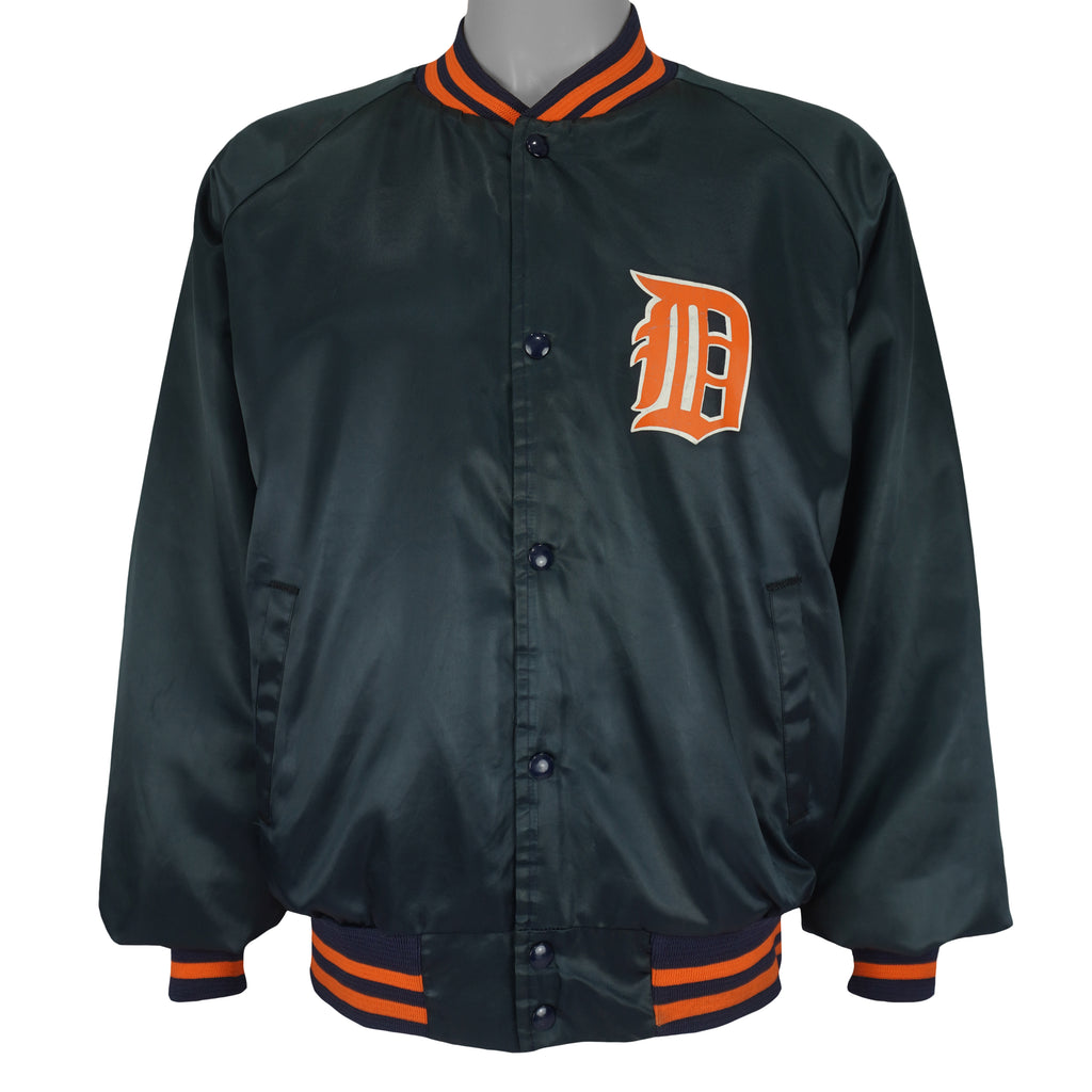 NFL (Chalk Line) - Detroit Lions Satin Jacket 1990s XX-Large Vintage Retro Football