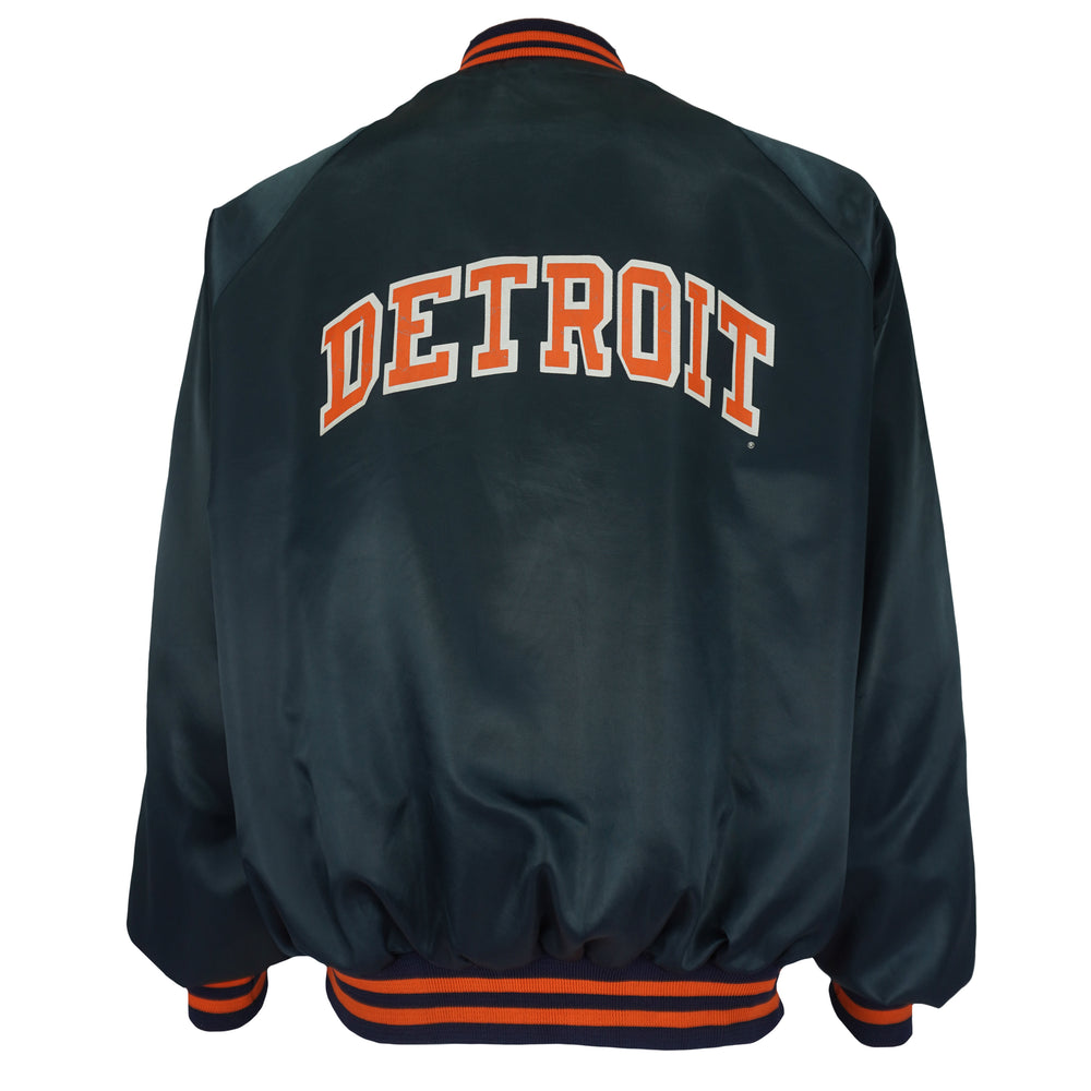 MLB (Chalk Line) - Detroit Tigers Satin Jacket 1990s XX-Large vintage retro baseball