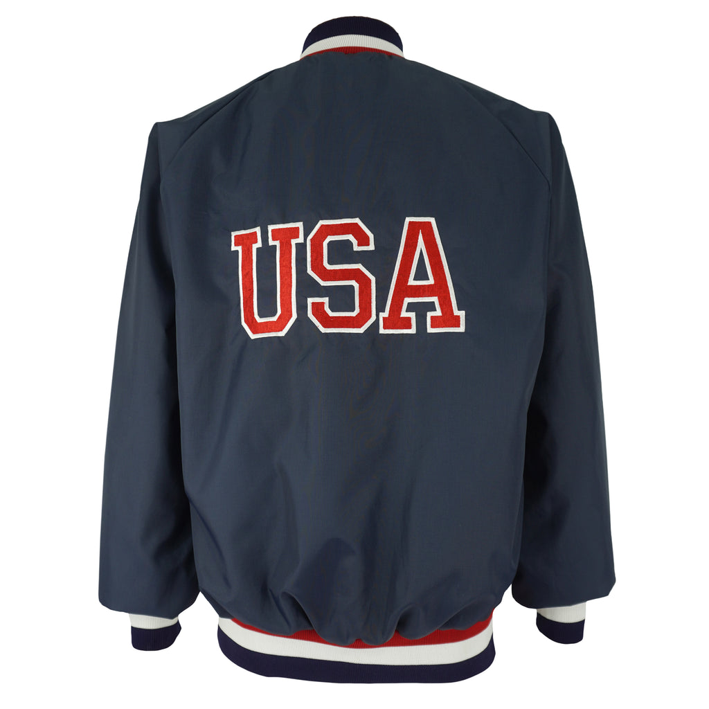 Vintage (Lee) - USA Olympic Training Center Button-Up Jacket 1990s X-Large Vintage Retro