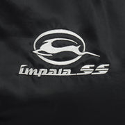 Vintage (West Ark) - Black Impala Car Satin Jacket 1990s 2X-Large Vintage Retro