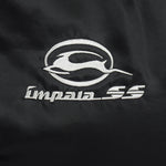 Vintage (West Ark) - Black Impala Car Satin Jacket 1990s 2X-Large Vintage Retro