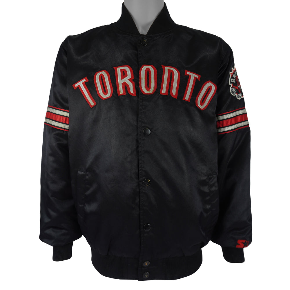 Starter - Toronto Raptors Bomber Jacket 1990s Medium Vintage Retro Basketball