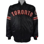 Starter - Toronto Raptors Bomber Jacket 1990s Medium Vintage Retro Basketball