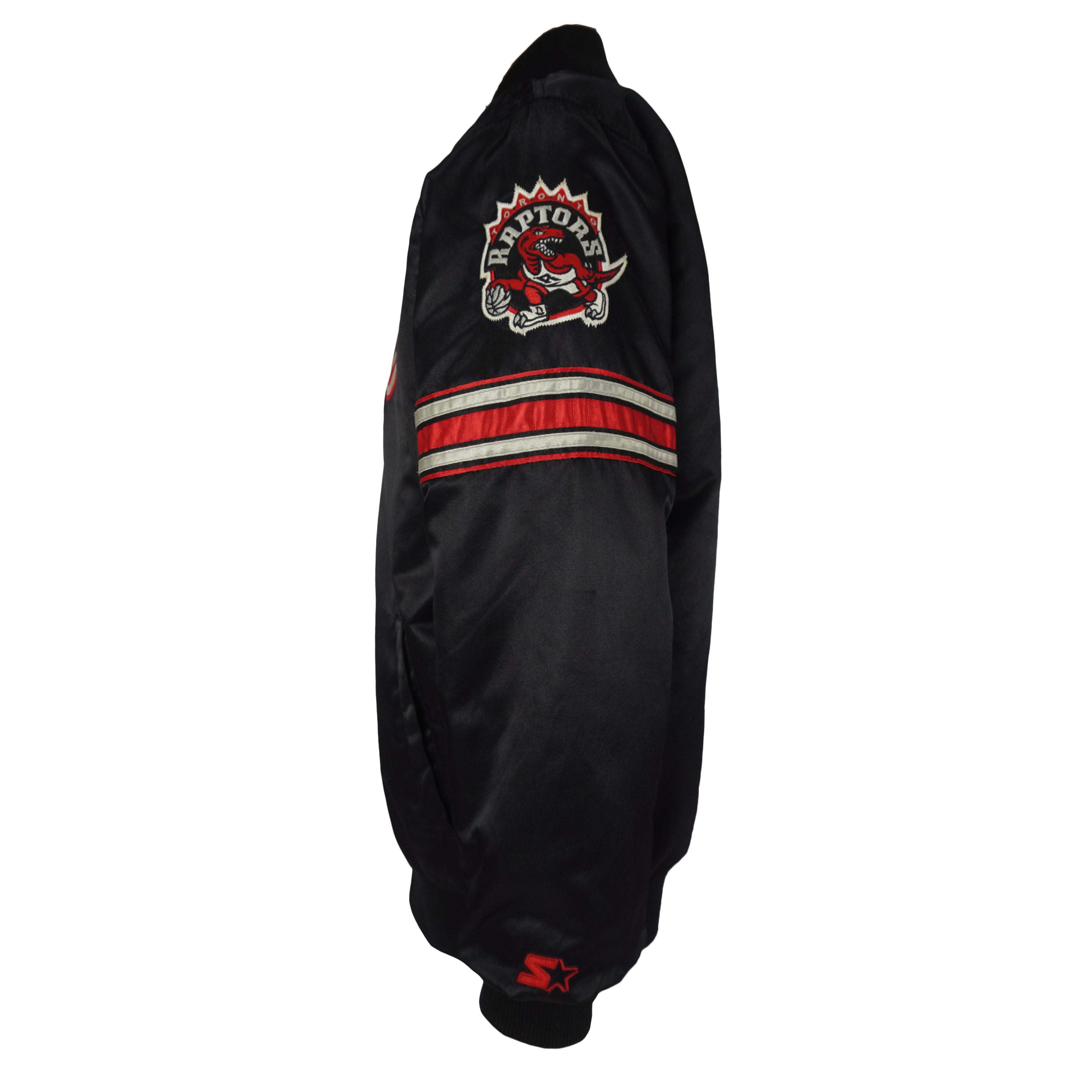 Starter - Toronto Raptors Bomber Jacket 1990s Medium Vintage Retro Basketball