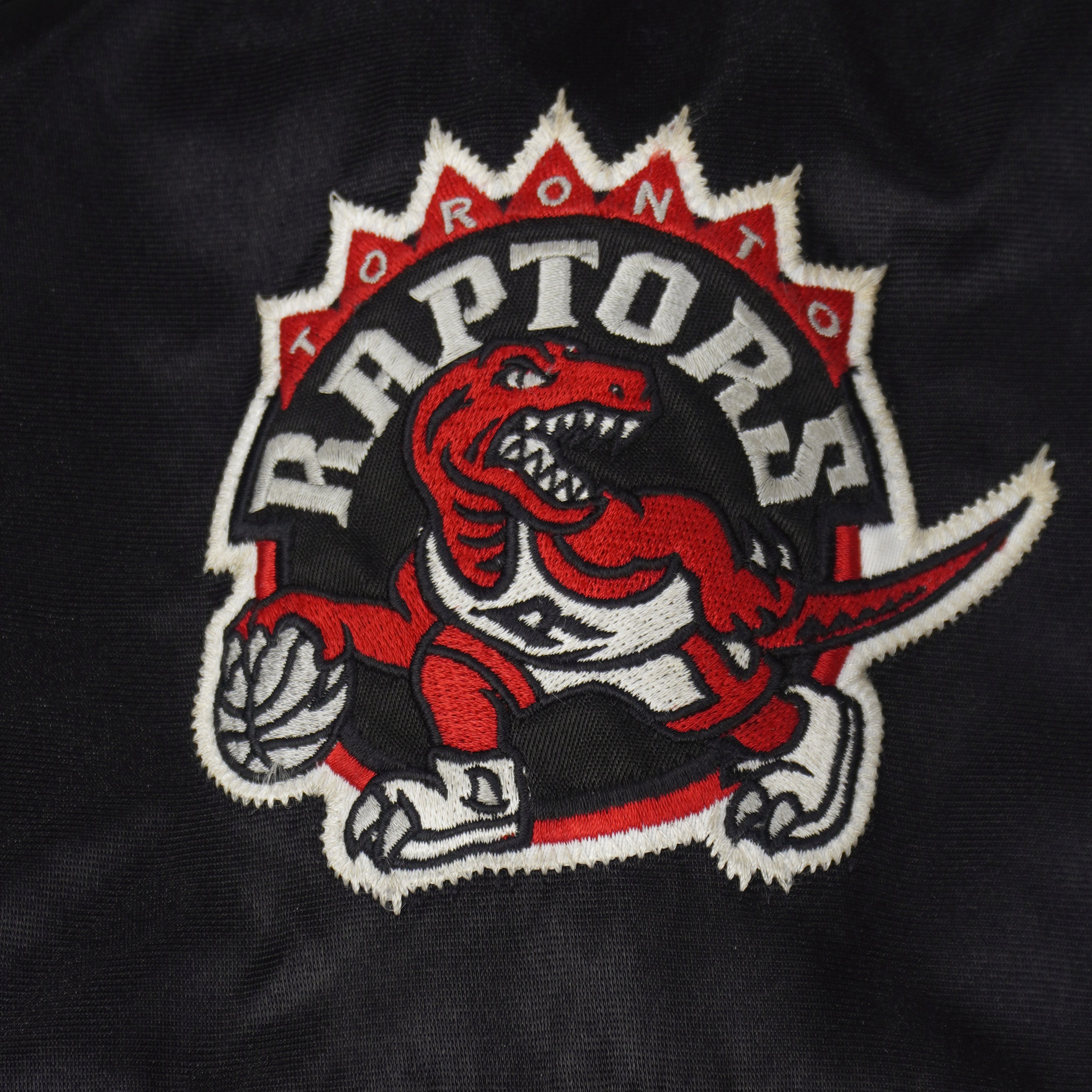 Starter - Toronto Raptors Bomber Jacket 1990s Medium Vintage Retro Basketball