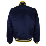 Starter - Michigan Wolverines Satin Jacket 1990s Medium Vintage Retro