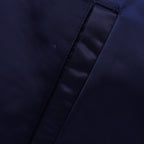 Starter - Michigan Wolverines Satin Jacket 1990s Medium Vintage Retro