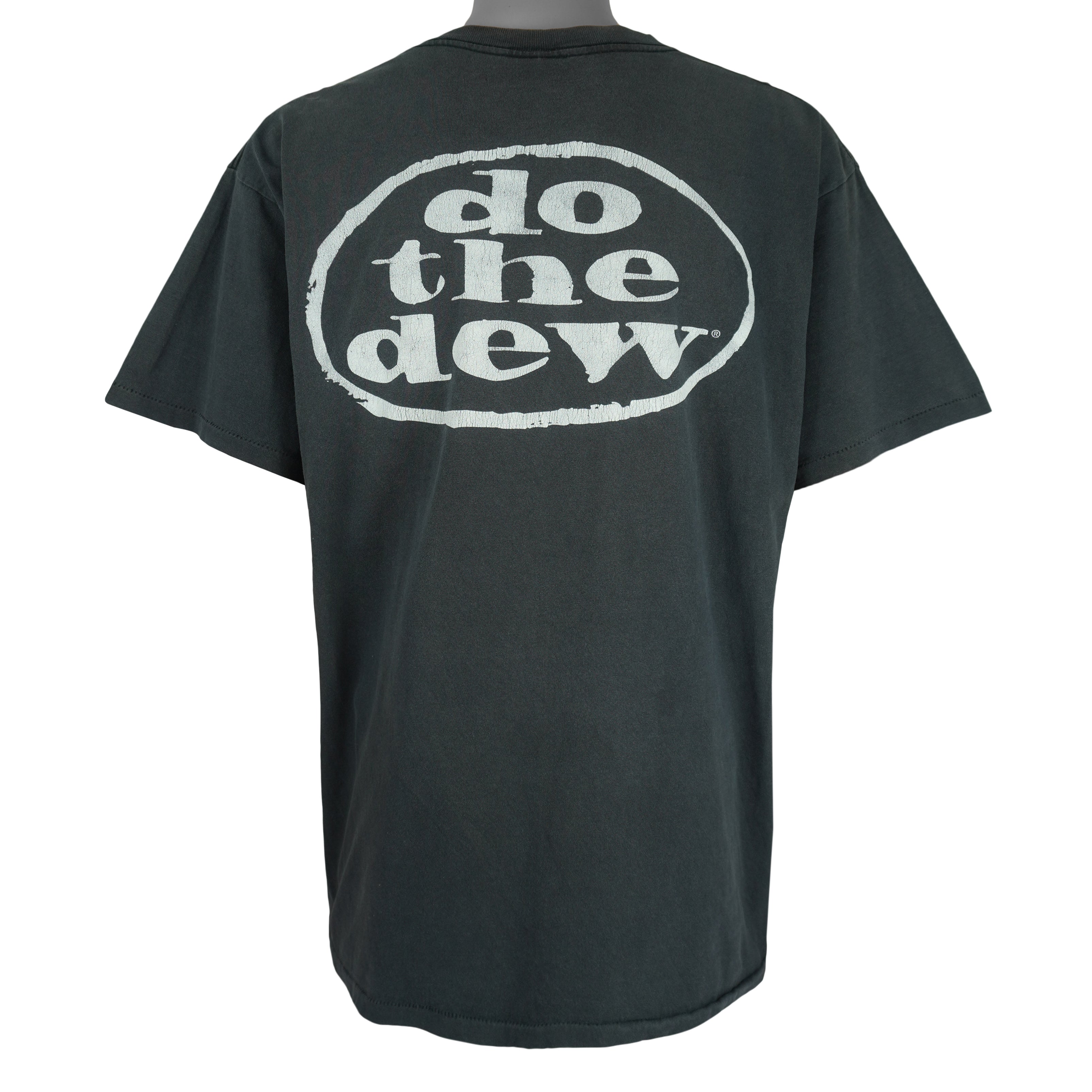 Vintage (Mountain Dew) - Do The Dew Spell-Out T-Shirt 1990s Large/X-Large Vintage Retro