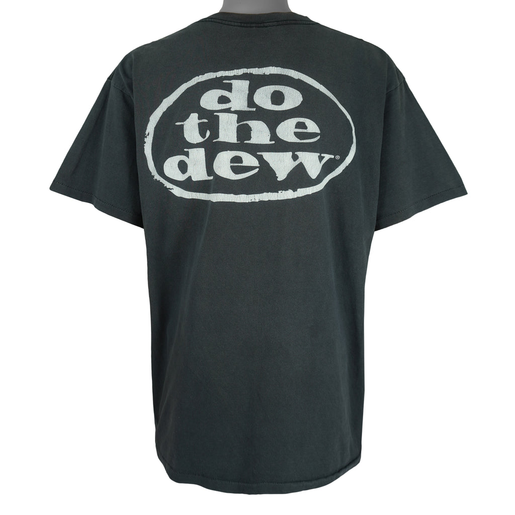 Vintage (Mountain Dew) - Do The Dew Spell-Out T-Shirt 1990s Large/X-Large Vintage Retro