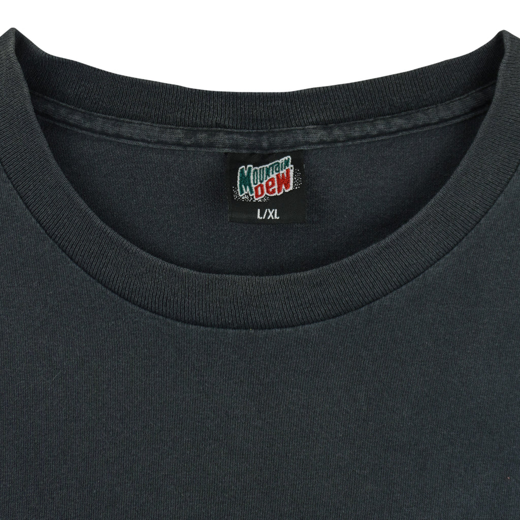 Vintage (Mountain Dew) - Do The Dew Spell-Out T-Shirt 1990s Large/X-Large Vintage Retro