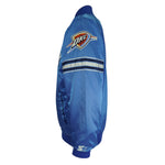 Starter - NBA Oklahoma City Thunder Bomber Jacket 1990s Medium Vintage Retro Basketball