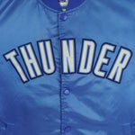 Starter - NBA Oklahoma City Thunder Bomber Jacket 1990s Medium Vintage Retro Basketball