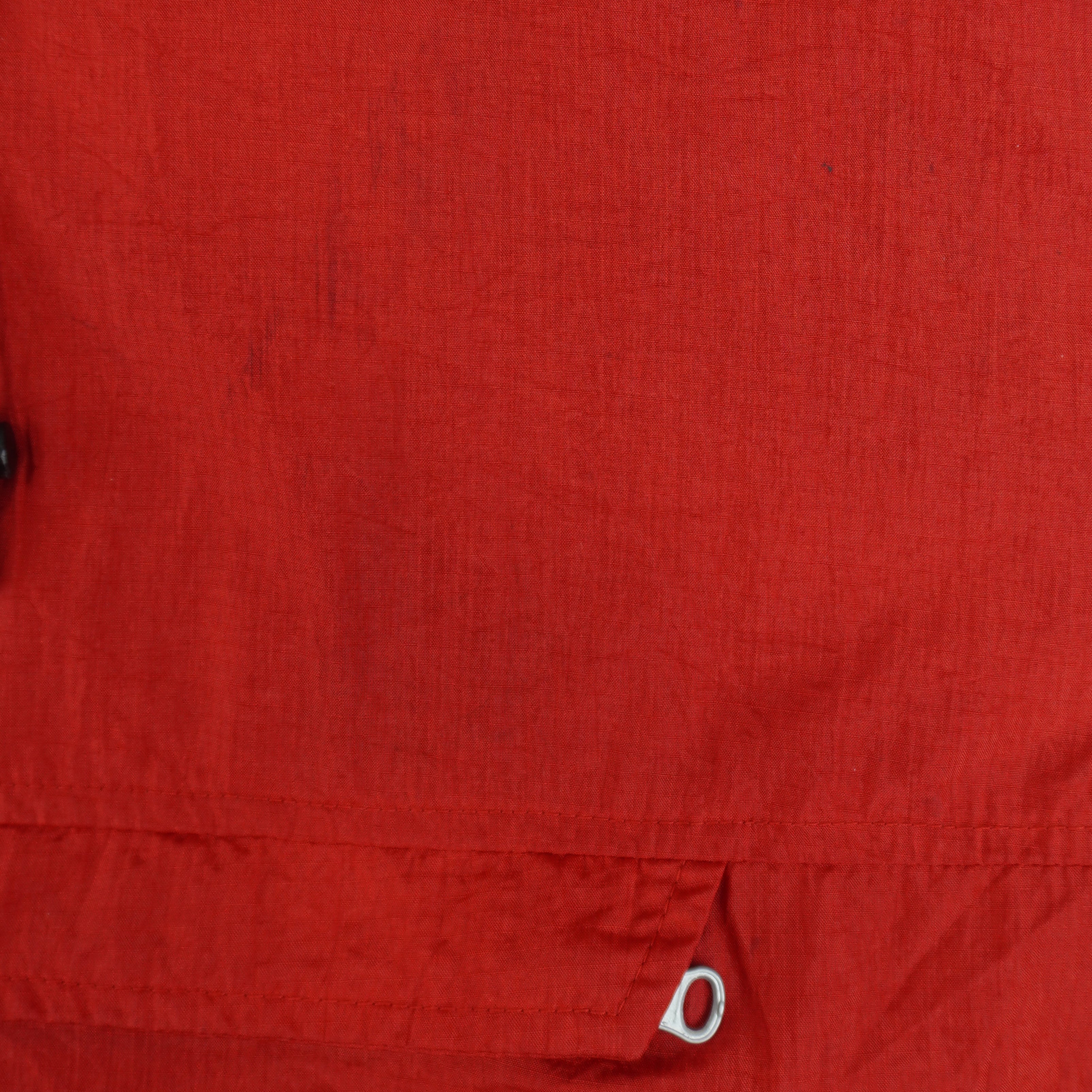 Vintage (Marlboro) - Red 1/4 Zip Pullover Packable Windbreaker 1990s X-Large Vintage Retro
