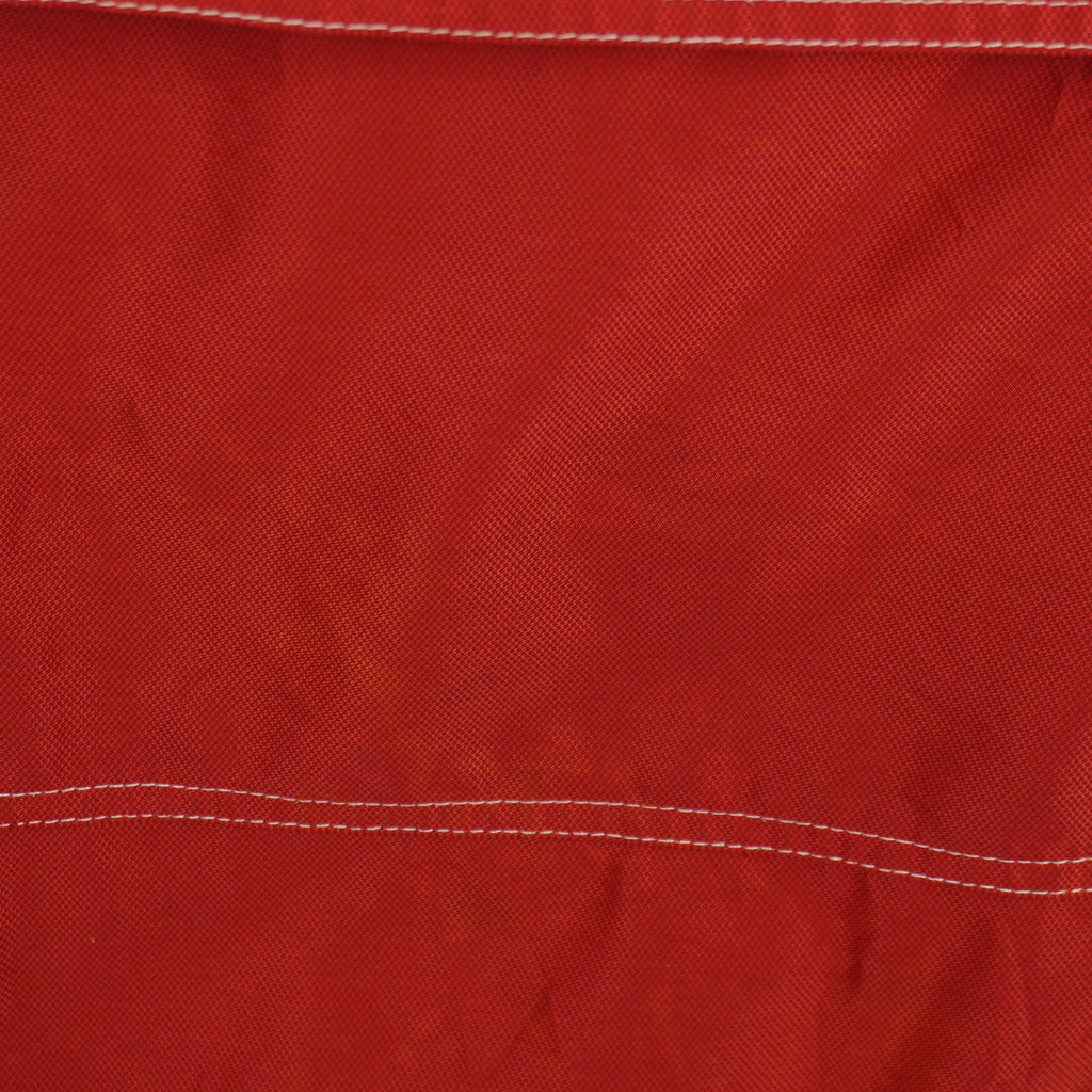 Tommy Hilfiger - Red Athletics 1/4 Zip-Up Hooded Windbreaker 1990s Large Vintage Retro