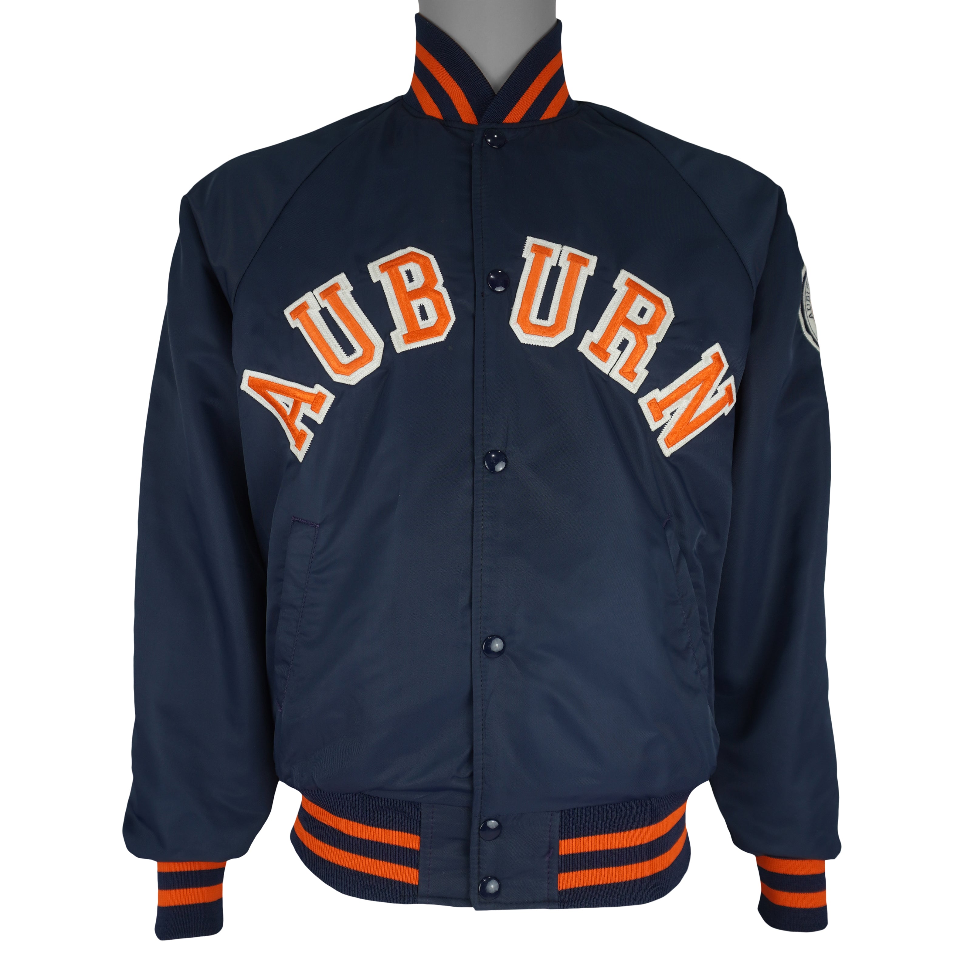 NCAA (MVP) - Auburn Tigers Varsity Jacket 1990s Small Vintage Retro
