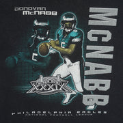 NFL (Majestic) - Philadelphia Eagles MCNABB #5 T-Shirt 2000s Large Vintage Retro Football