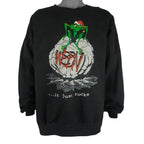 Vintage - WEBN Cincinnati Rock Radio Station Crew Neck Sweatshirt 1990s X-Large Vintage Retro