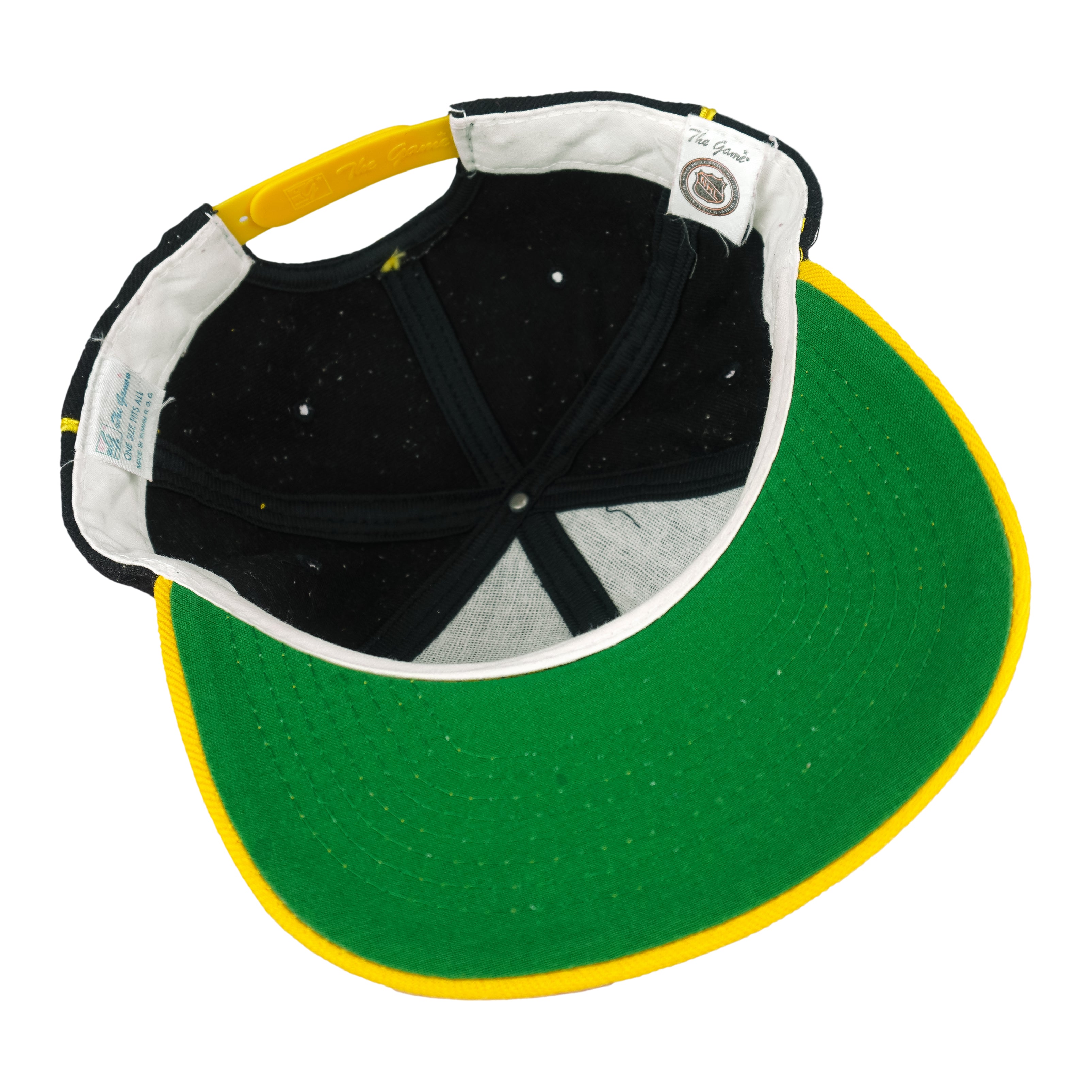 NHL (The Game) - NHL Pittsburgh Penguins Snapback Hat 1990s OSFA Vintage Retro Hockey
