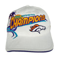NFL (Sports Specialties) - Denver Broncos Miami Bound Embroidered Strapback Hat 1998 OSFA Vintage Retro Football