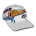 NFL (Sports Specialties) - Denver Broncos Miami Bound Embroidered Strapback Hat 1998 OSFA Vintage Retro Football