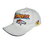 NFL (Sports Specialties) - Denver Broncos Miami Bound Embroidered Strapback Hat 1998 OSFA Vintage Retro Football