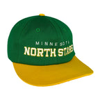 NHL - Minnesota North Stars Ted Fletcher Snapback Hat 1980s OSFA Vintage Retro Hockey