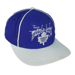NHL (The game) - Toronto Maple Leafs Embroidered Snapback Hat 1990s OSFA Vintage Retro Hockey