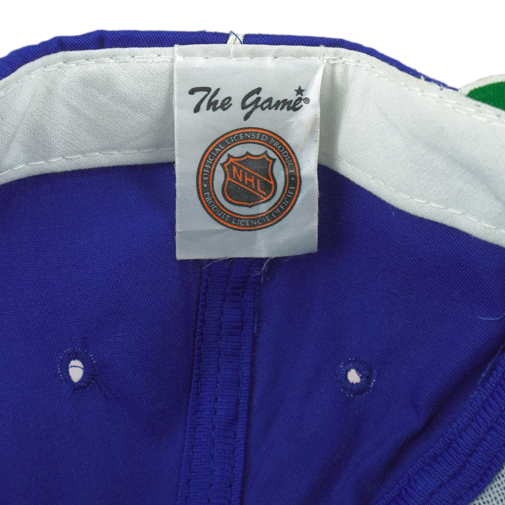 NHL (The game) - Toronto Maple Leafs Embroidered Snapback Hat 1990s OSFA Vintage Retro Hockey