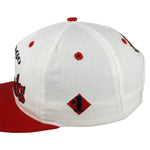 NHL (#1 Apparel) - Chicago Blackhawks Embroidered Snapback Hat 1990s OSFA Vintage Retro Hockey