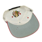 NHL (#1 Apparel) - Chicago Blackhawks Embroidered Snapback Hat 1990s OSFA