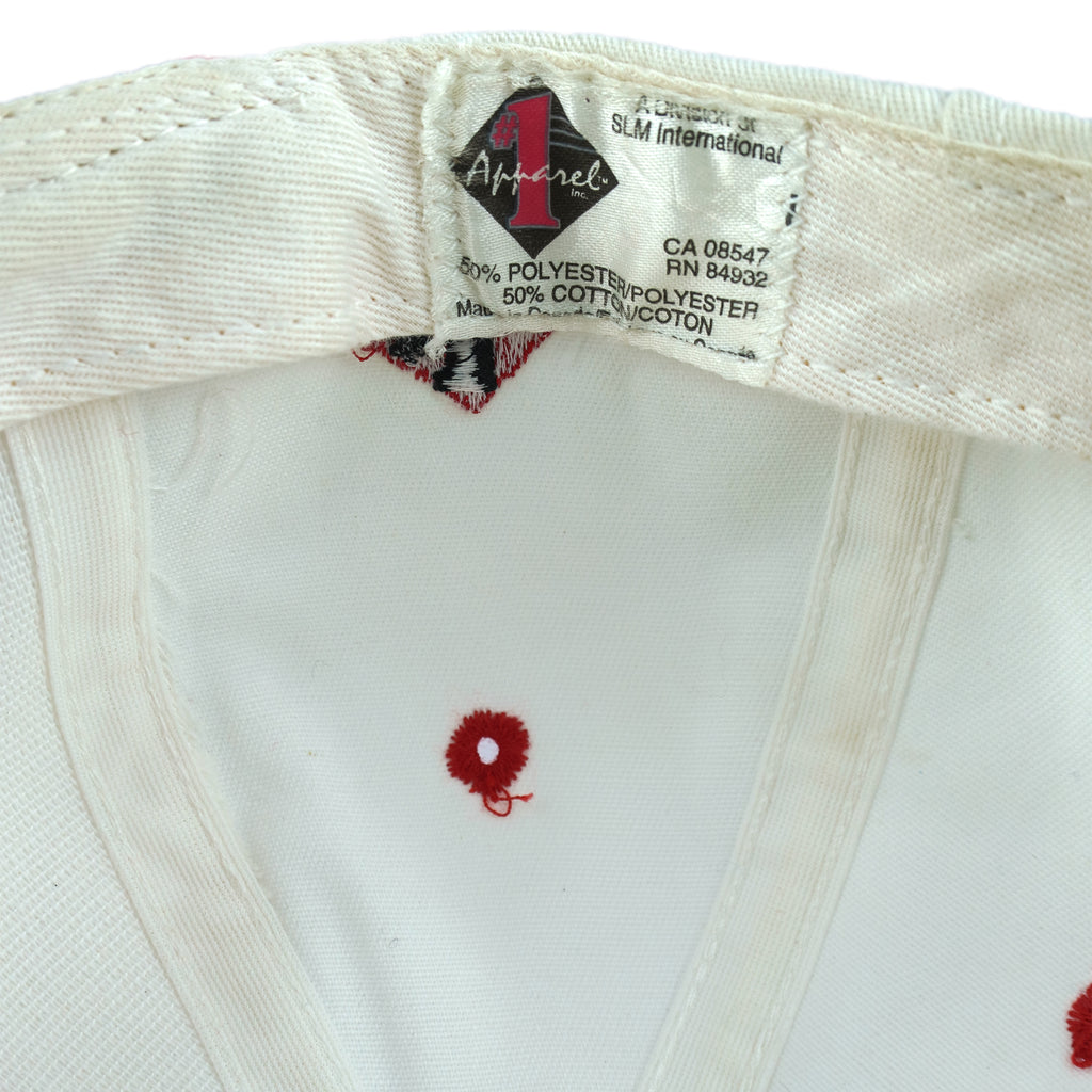 NHL (#1 Apparel) - Chicago Blackhawks Embroidered Snapback Hat 1990s OSFA