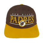MLB (American Needle) - San Diego Padres Embroidered Snapback Hat 1990s OSFA Vintage Retro Baseball