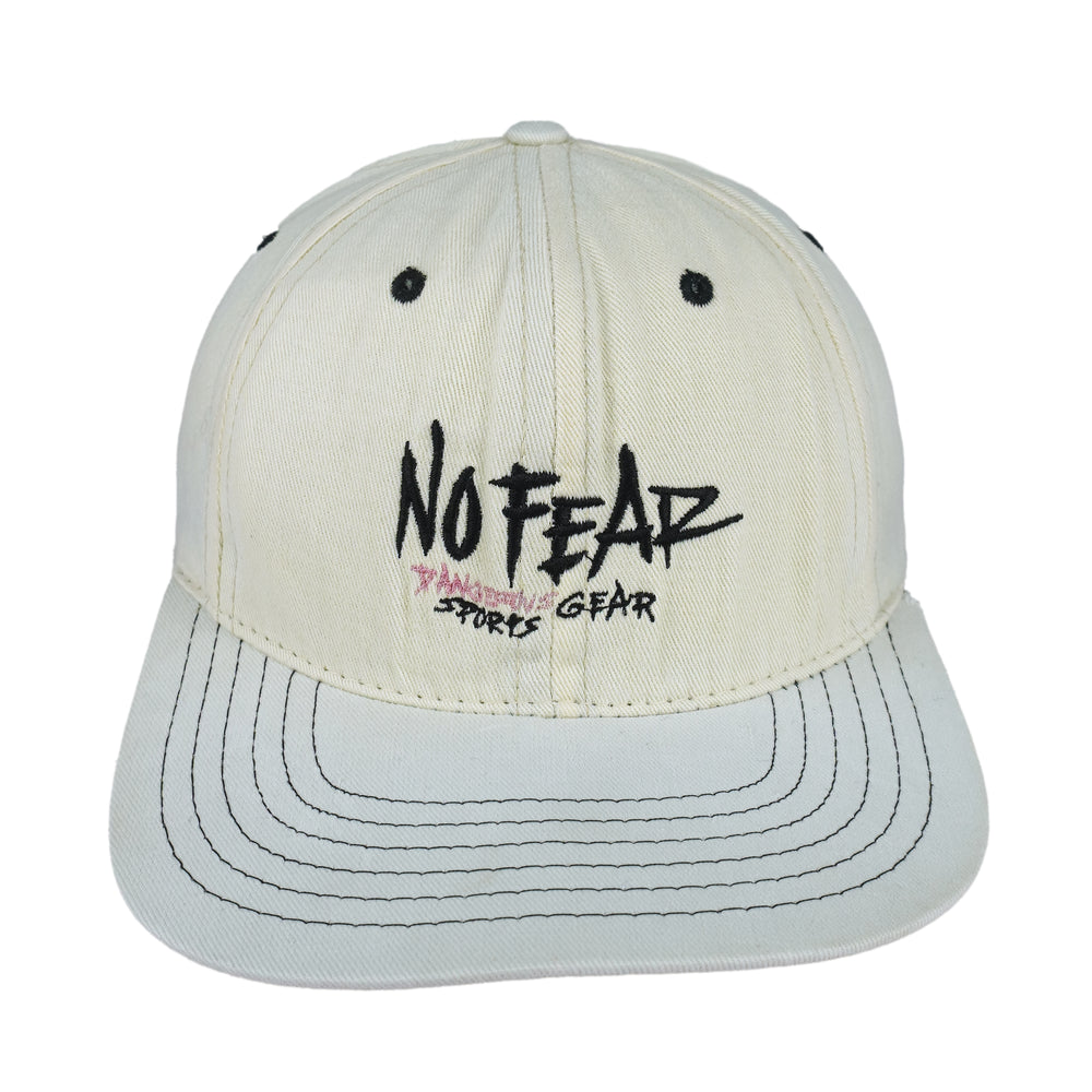 Vintage (No Fear) - Dangerous Sports Gear Embroidered Snapback Hat 1990s OSFA Vintage Retro
