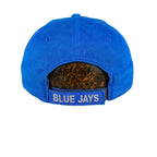 MLB (American Needle) - Toronto Blue Jays Big Logo Strapback Hat 1990s OSFA Vintage Retro Baseball