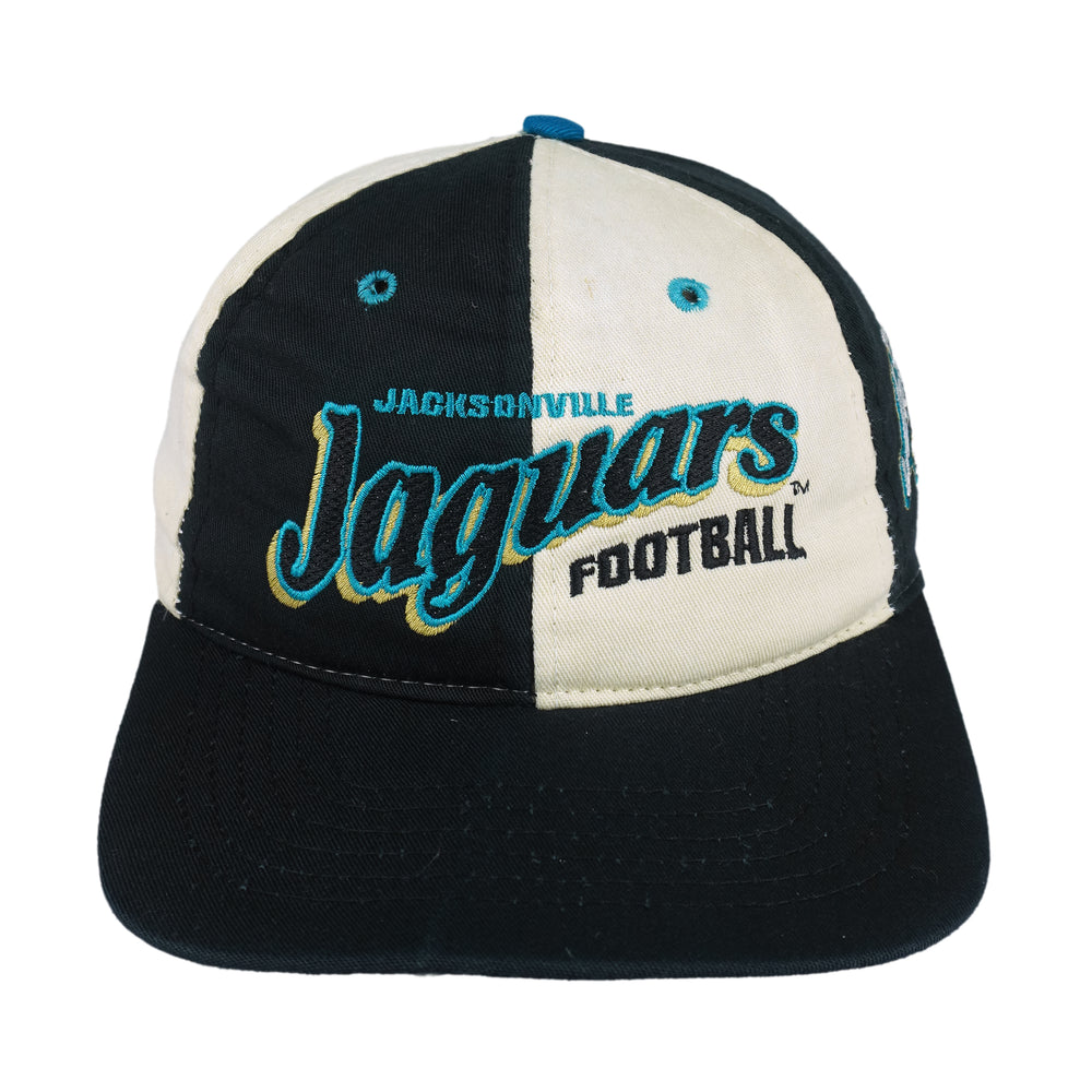 NFL - Jacksonville Jaguars Football Snapback Hat 1990s OSFA Vintage Retro Football