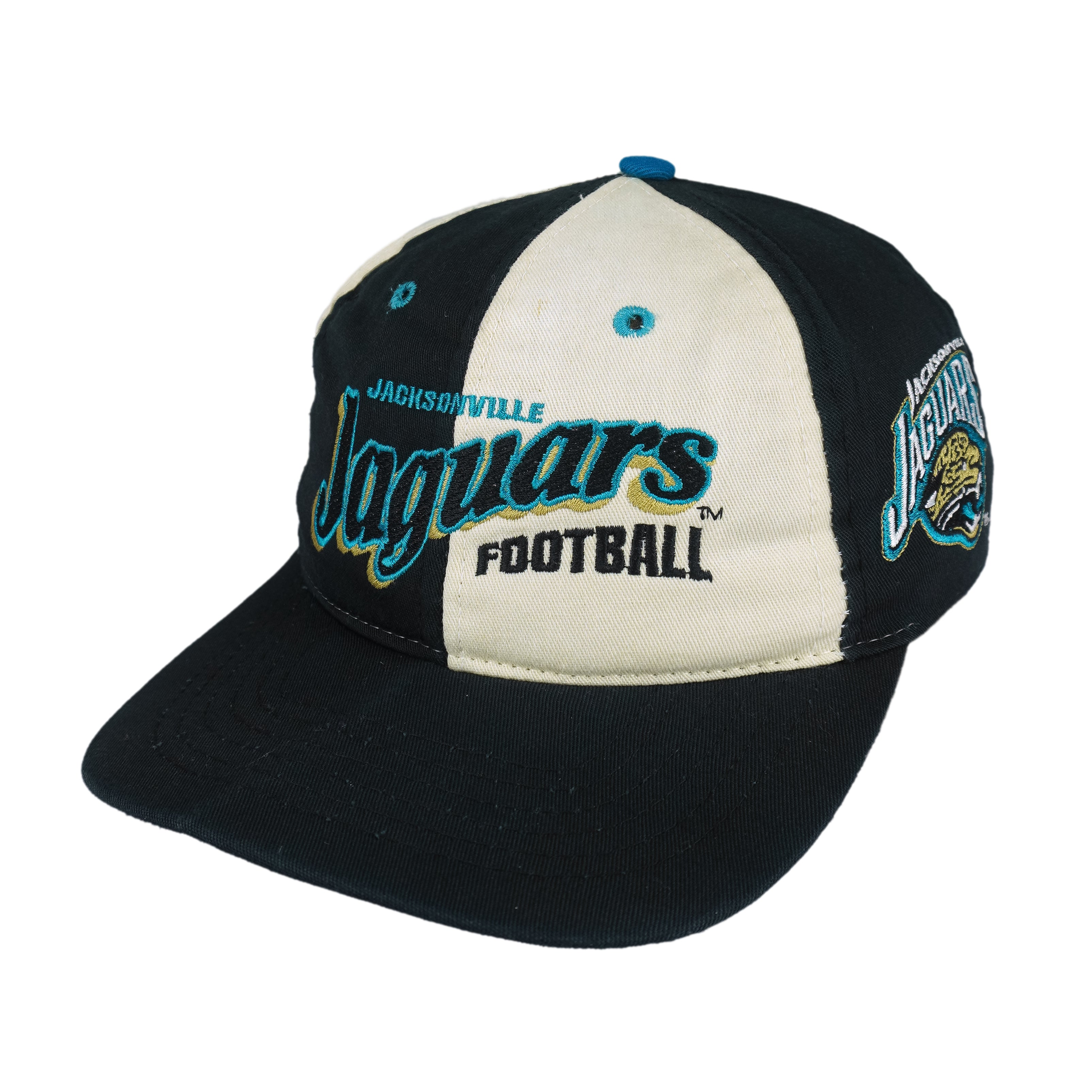 NFL - Jacksonville Jaguars Football Snapback Hat 1990s OSFA Vintage Retro Football