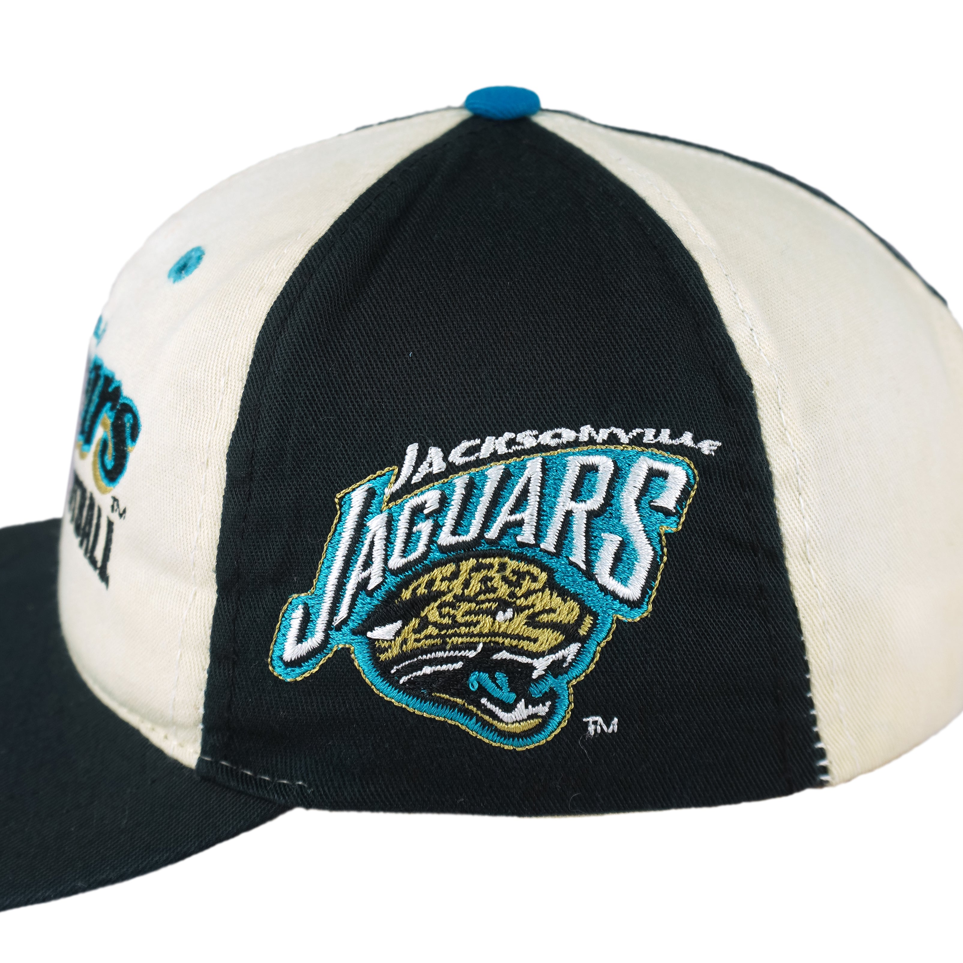 NFL - Jacksonville Jaguars Football Snapback Hat 1990s OSFA Vintage Retro Football