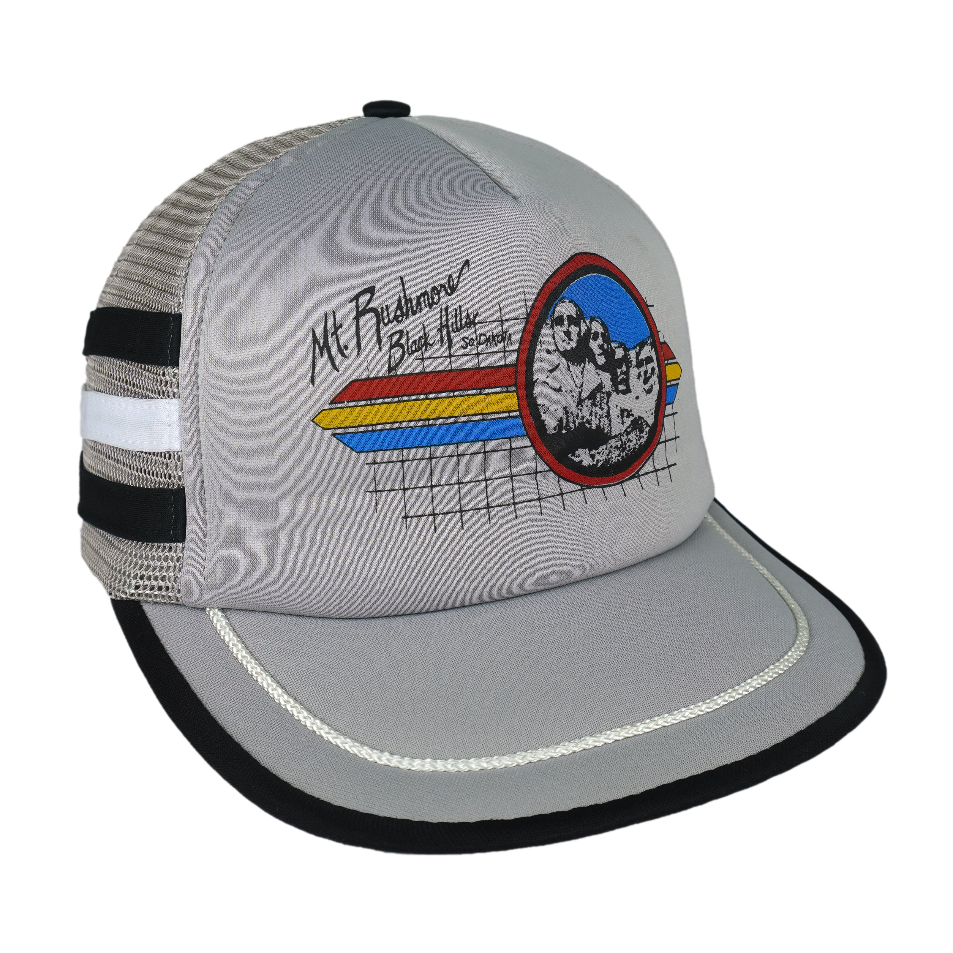 Vintage - Mt. Rushmore Snapback Trucker Hat 1990s OSFA Vintage Retro