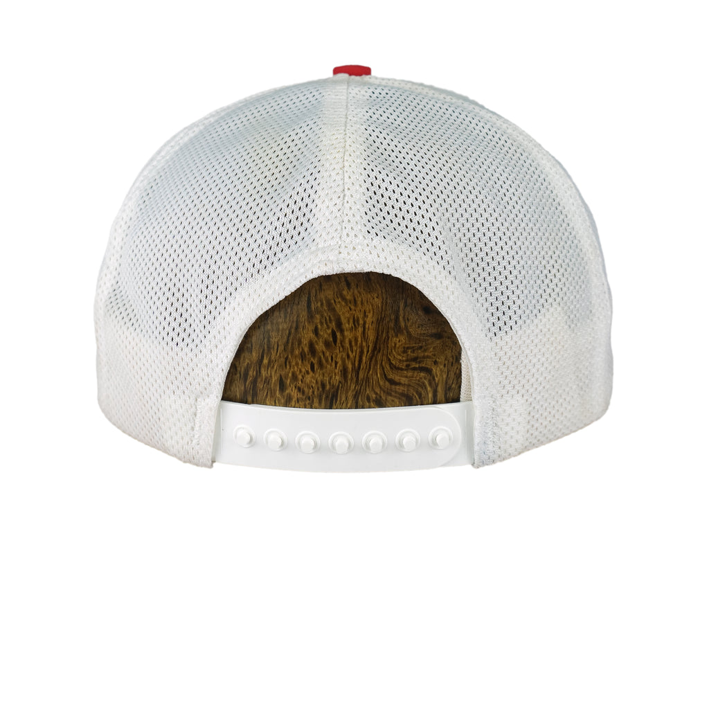 Budweiser - King of Beers Embroidered Snapback Hat 1990s OSFA Vintage Retro