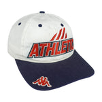 Kappa - Athletic Spell-Out Strapback Hat 1990s OSFA Vintage Retro